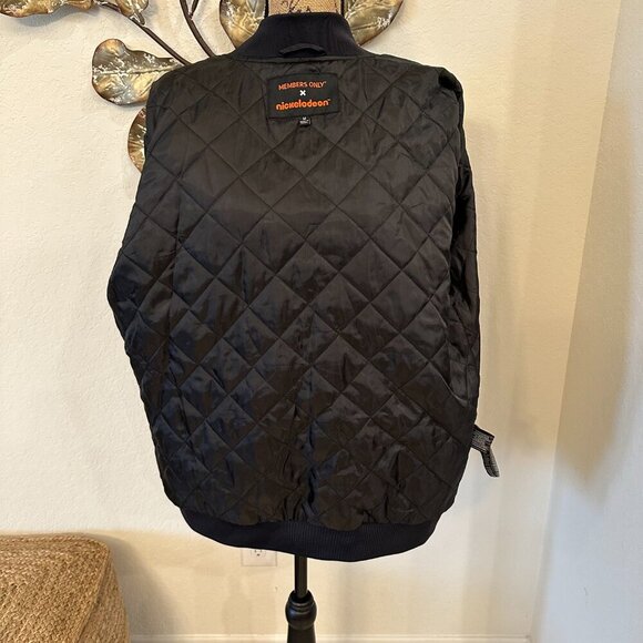 🎉 Nickelodeon x Members Only Bomber Jacket (Unisex)– Size M 🎉 - Picture 6 of 10